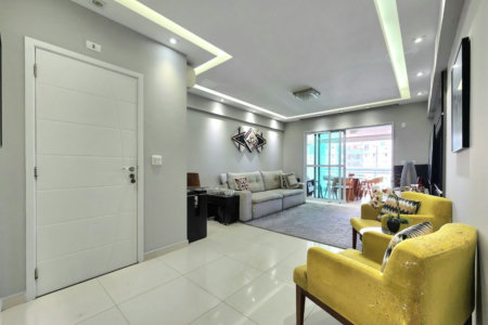Apartamento à venda, 128 m² por R$ 2.200.000,00 - Aparecida - Santos/SP