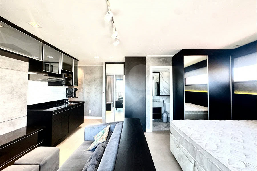 Último Andar | Estação Gabriele | 38 m² | Mobiliado | Campo Belo