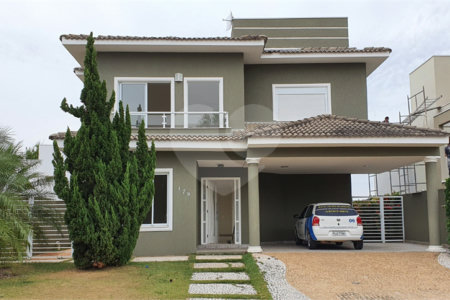 Indaiatuba- Paradiso - condominio fechado de alto padrão - Venda e Locação - R$ 12.000,00 mais condominio R$1024,80- Iptu - R4 520,83 - Piso superior: Sala de TV, 03 suítes sendo 02 com armários e 01 com armário de solteiro. Piso inferior: Sala 02 ambientes, lavabo, escritório, cozinha, despensa,