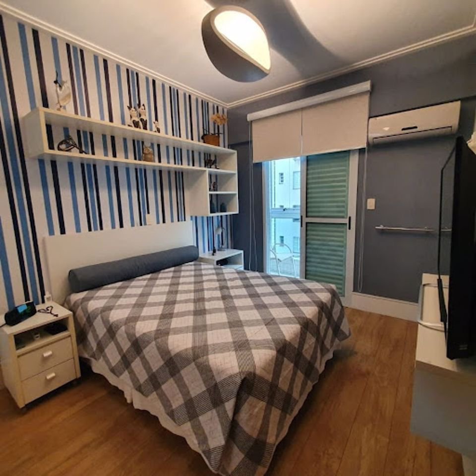 Apartamento com 2 dormitórios à venda, 108 m² por R$ 1.180.000,00 - Gonzaga - Santos/SP