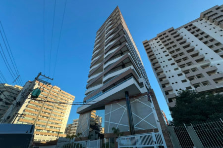 Apartamento à venda com 1 suíte em Caiçara, Praia Grande, SP