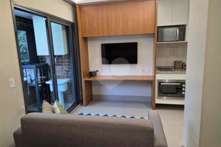 Apartamento para alugar com 1 quarto em Indianópolis, São Paulo, SP