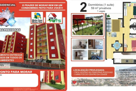 Apartamento à venda com 2 quartos, sendo 1 suíte, em Mogi Moderno, Mogi das Cruzes, SP
