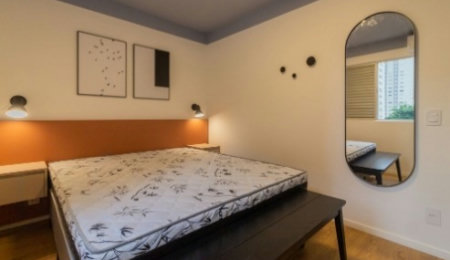 Apartamento para alugar com 1 quarto em Itaim Bibi, São Paulo, SP