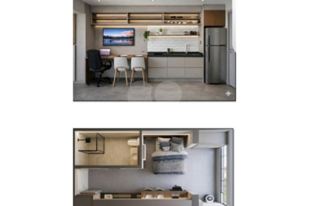 Studio à venda com 1 suíte em Butantã, São Paulo, SP