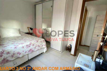 Cobertura à venda com 4 quartos, sendo 1 suíte, em Tijuca, Rio de Janeiro, RJ