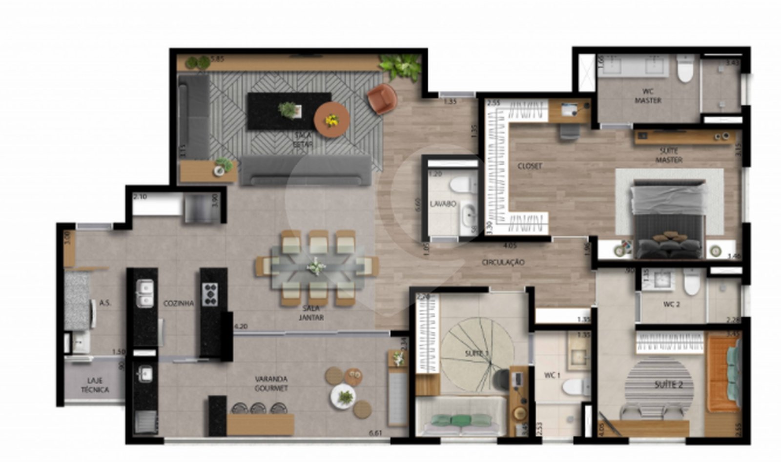 Planta 1