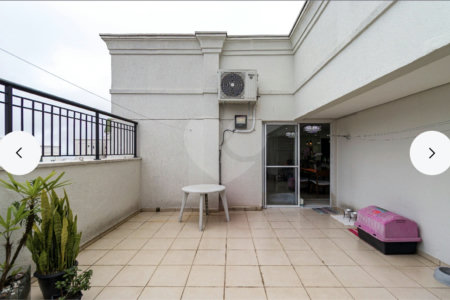 Cobertura à venda com 2 quartos, sendo 1 suíte, em Vila Suzana, São Paulo, SP