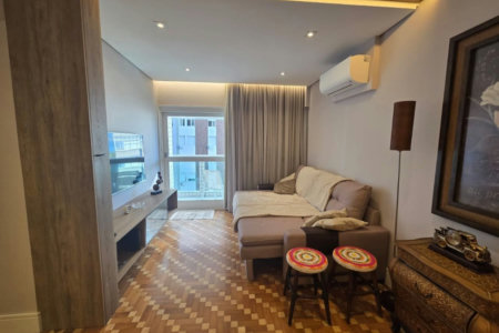 Apartamento com 1 dormitório à venda, 60 m² por R$ 599.000,00 - Boqueirão - Santos/SP