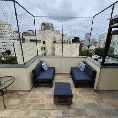 Cobertura à venda com 4 quartos, sendo 2 suítes, em Vila Hamburguesa, São Paulo, SP