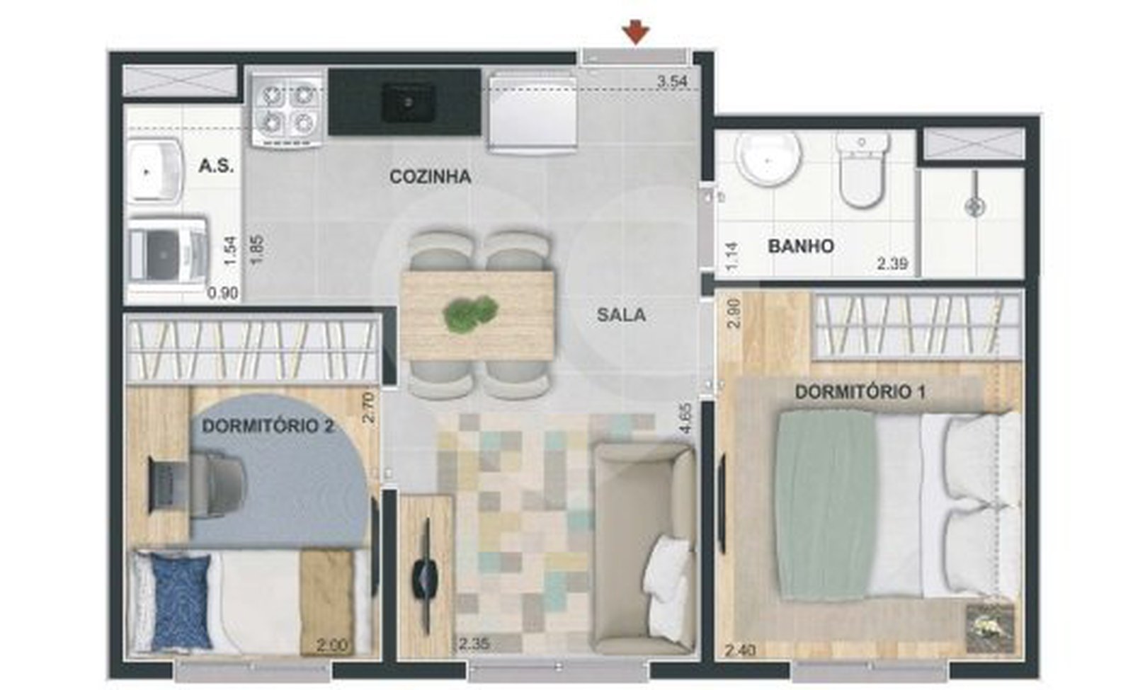 Planta 1