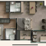 Apartamento à venda com 2 quartos, sendo 1 suíte, no Centro, São Bernardo do Campo, SP