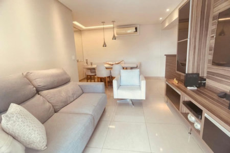 Apartamento com 3 dormitórios à venda, 92 m² por R$ 899.000,00 - Encruzilhada - Santos/SP