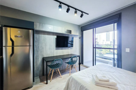 Apartamento à venda com 1 quarto em Pinheiros, São Paulo, SP