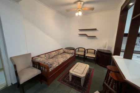 Apartamento com 1 dormitório, 50 m² - Gonzaga - Santos/SP