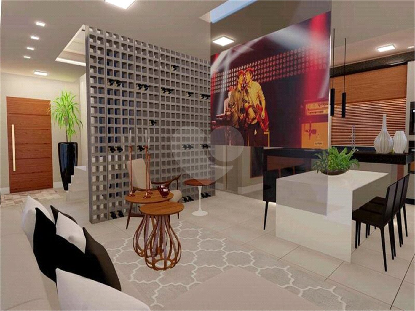 Casa à venda com 3 suítes no condomínio Ecovillágio, São Roque - SP
