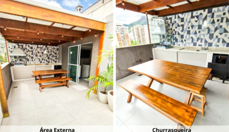 Cobertura à venda com 3 quartos, sendo 2 suítes,  em Tijuca, Rio de Janeiro, RJ
