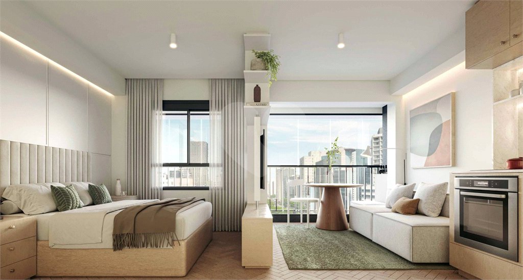 Studio à venda com 1 quarto em Pinheiros, São Paulo, SP