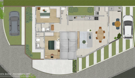 Apartamento à venda com 2 suítes em Bela Vista, Franco da Rocha, SP