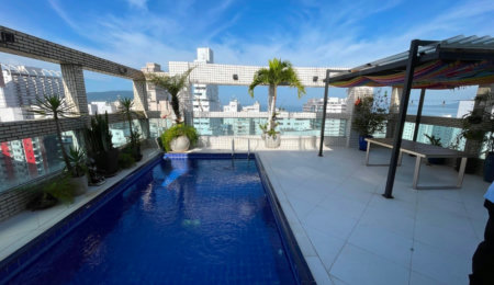 Cobertura com 3 dormitórios à venda, 320 m² por R$ 3.100.000,00 - Gonzaga - Santos/SP