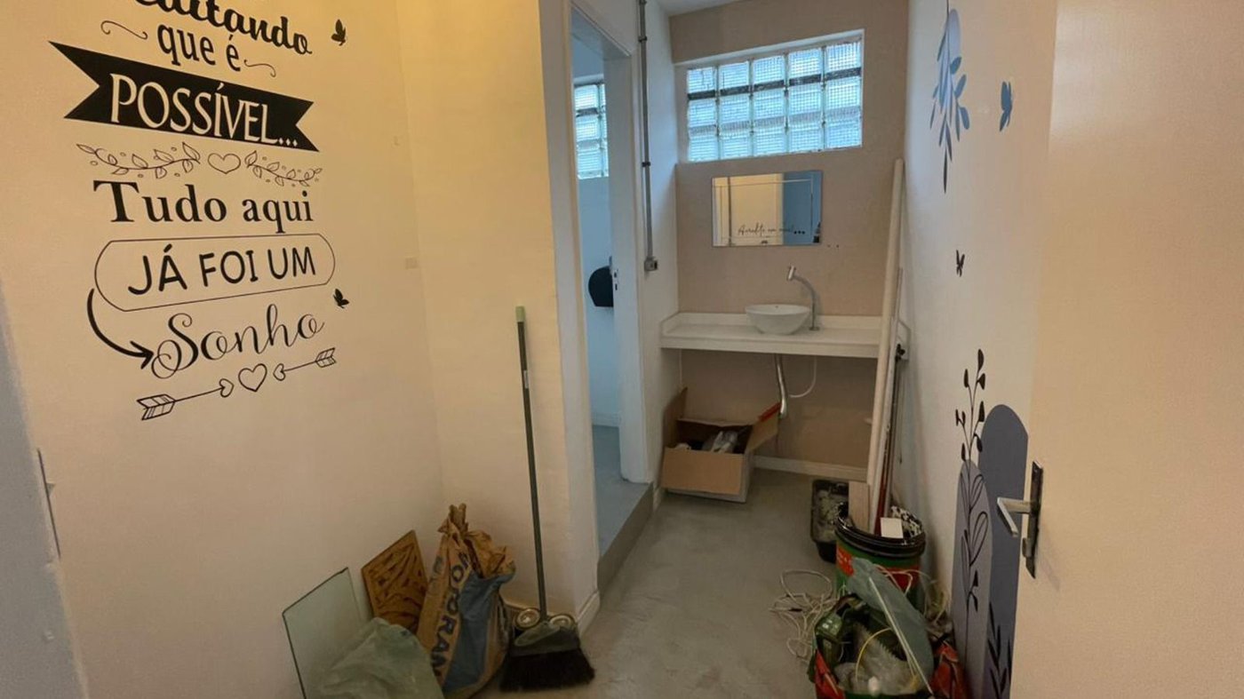 Sala para alugar, 30 m² por R$ 3.000,00/mês - Aparecida - Santos/SP