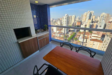Apartamento Residencial à venda, Pompéia, Santos - AP1907.