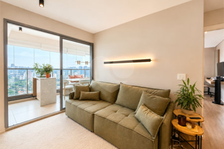 Apartamento à venda com 1 suíte em Santo Amaro, São Paulo, SP