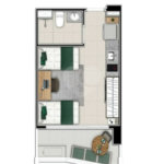 Apartamento à venda com 1 suíte em Butantã, São Paulo, SP