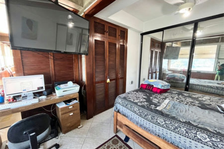 apartamento pé na areia com vista total para o mar em são vicente