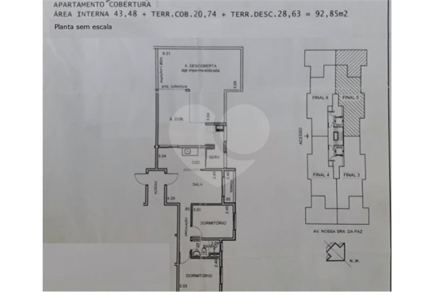 Apartamento à venda com 3 quartos, sendo 1 suíte, em Jaraguá, São Paulo, SP
