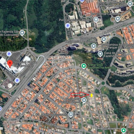 Terreno à venda em Residencial Parque da Fazenda, Campinas, SP