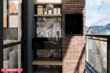 Apartamento à venda com 1 suíte em Alvinópolis, Atibaia, SP