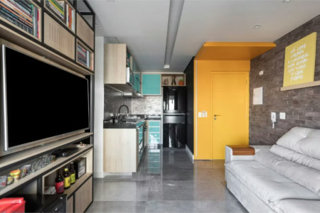 Apartamento à venda com 1 quarto em Cidade Monções, São Paulo, SP