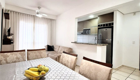 Apartamento à venda com 2 quartos, sendo 1 suíte,  em Residencial e Comercial Palmares, Ribeirão Preto, SP