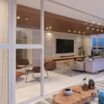 Vende-se lançamento alto padrão/Ponta da Praia com 4 dorm /suíte/wc social e de serviço/4 vagas