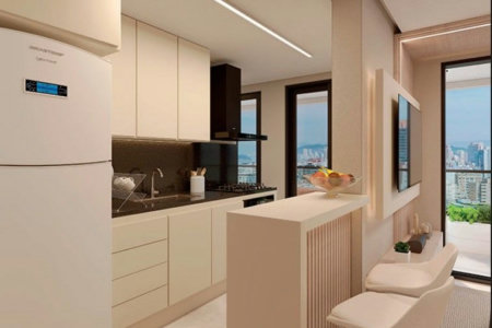 Apartamento à venda, 84 m² por R$ 1.377.600,00 - Boqueirão - Santos/SP