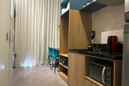 Studio à venda ou para alugar com 1 suíte em Jardim das Acácias, São Paulo, SP