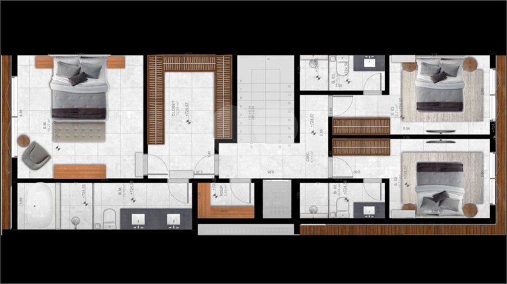 Casa à venda com 4 suítes no condomínio Terraz, São Paulo - SP