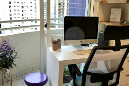 Apartamento à venda com 1 quarto em Indianópolis, São Paulo, SP