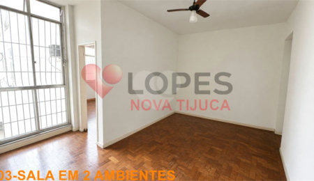 Apartamento à venda com 2 quartos, sendo 1 suíte,  em Tijuca, Rio de Janeiro, RJ