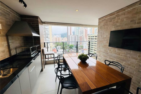 Apartamento Residencial à venda, Pompéia, Santos - AP0359.
