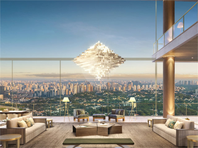 Apartamento à venda com 4 suítes em Jardim Guedala, São Paulo, SP