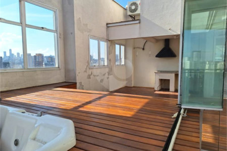 Cobertura à venda com 2 quartos, sendo 1 suíte, em Pinheiros, São Paulo, SP