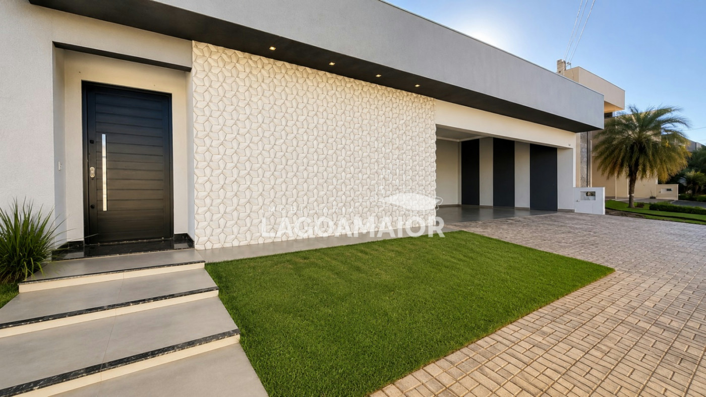 Casa à venda com 3 quartos, sendo 3 suítes, no condomínio Residencial Costa Leste, Três Lagoas - MS