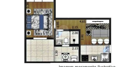 Apartamento à venda com 1 quarto em Santana, São Paulo, SP