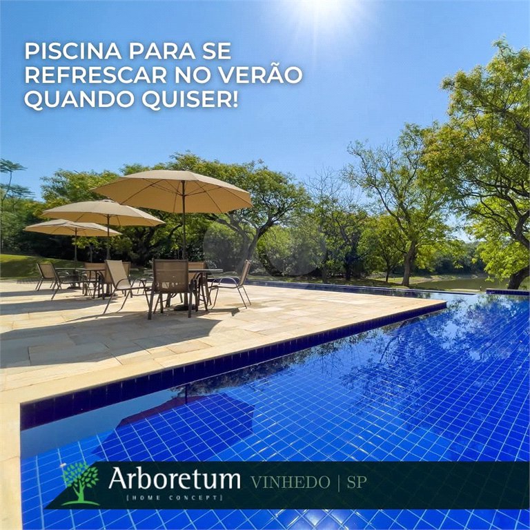 Terreno à venda com 1 suíte no condomínio Residencial Arboretum, Vinhedo - SP