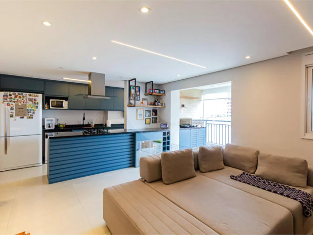 Apartamento à venda com 2 quartos, sendo 1 suíte,  em Santo Amaro, São Paulo, SP