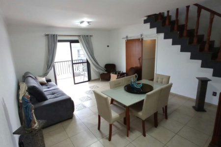 Cobertura com 4 dormitórios à venda, 380 m² por R$ 1.700.000,00 - Aparecida - Santos/SP