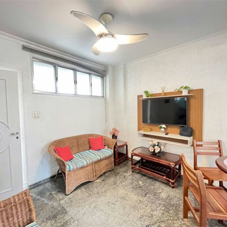 Apartamento Residencial à venda, Barra Funda, Guarujá - AP0179.