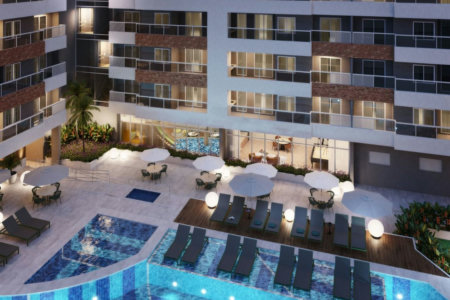 Apartamento à venda, 72 m² por R$ 810.000,00 - Encruzilhada - Santos/SP